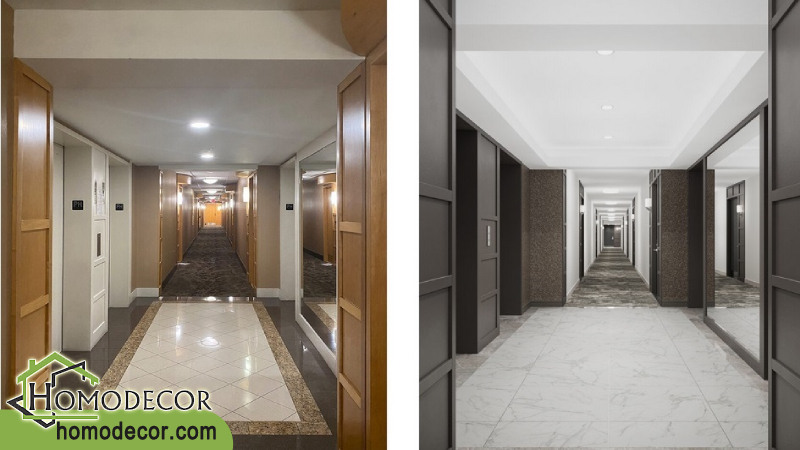 سبک های محبوب در بازسازی لابی ساختمان 